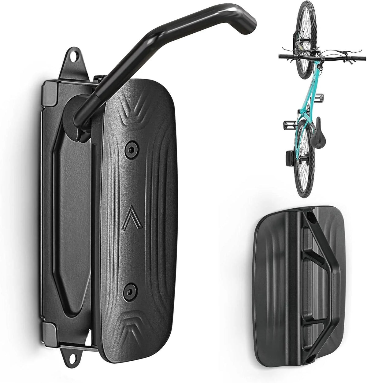 Bike Wall Mount Steel Swivel 66 lb Capacity