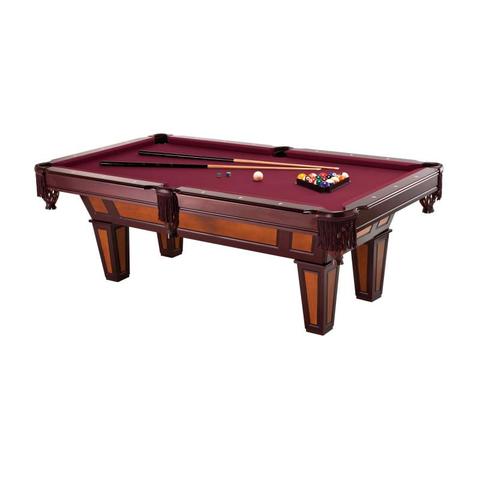 Billiard Table 7.5-Foot Accuslate Surface & Built-In Leveling