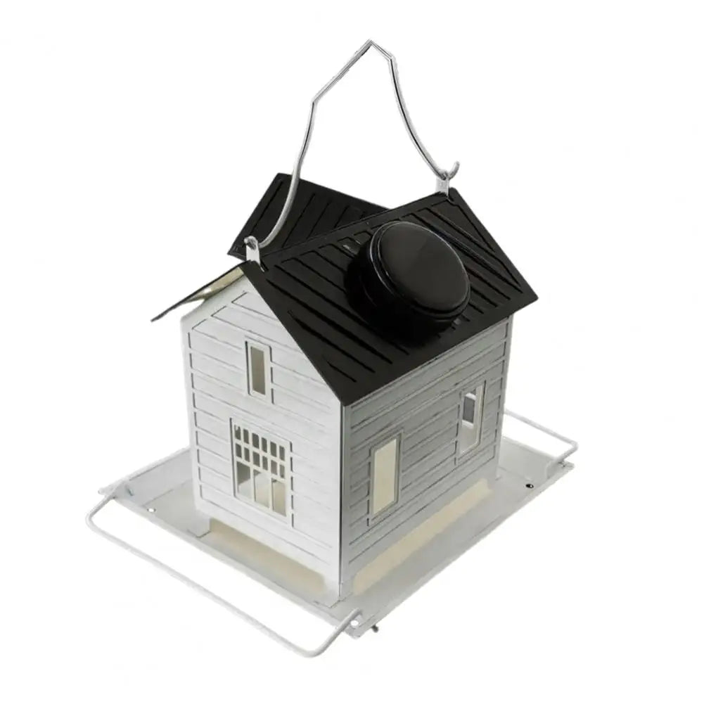 Bird Feeder Solar-Powered Warm LED Weatherproof