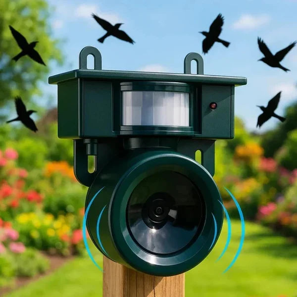 Bird Repeller Motion-Activated Adjustable Sensitivity Weatherproof