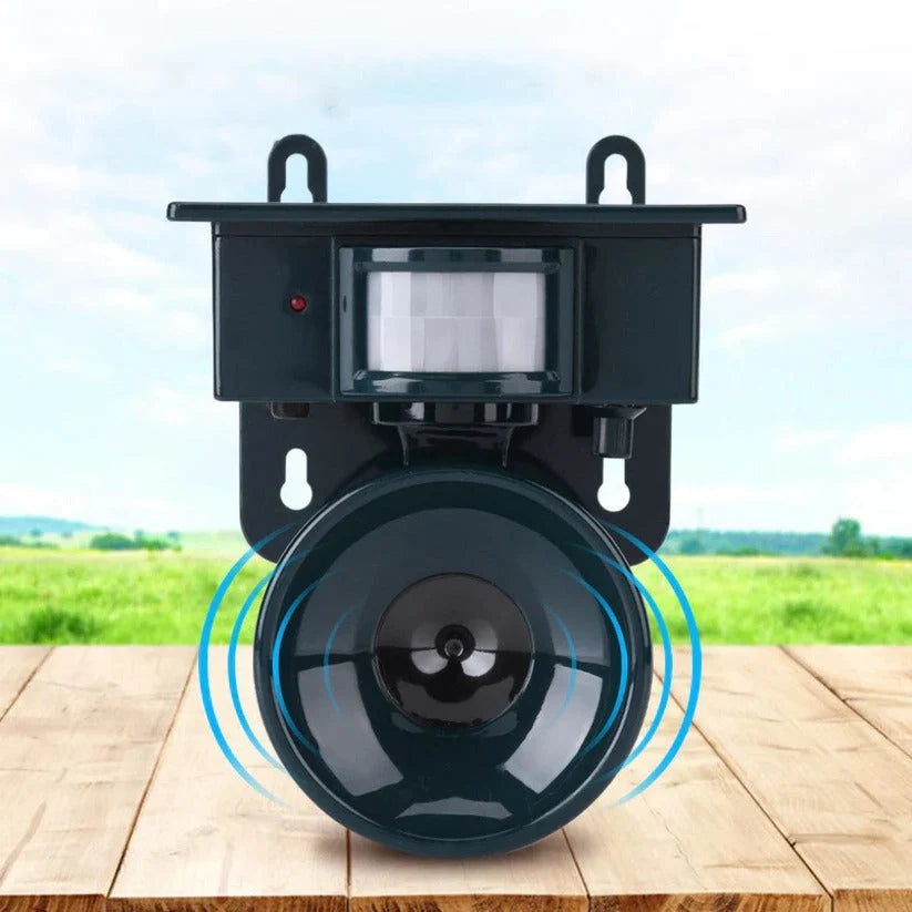 Bird Repeller Solar-Powered Motion-Activated Sound Weather-Resistant