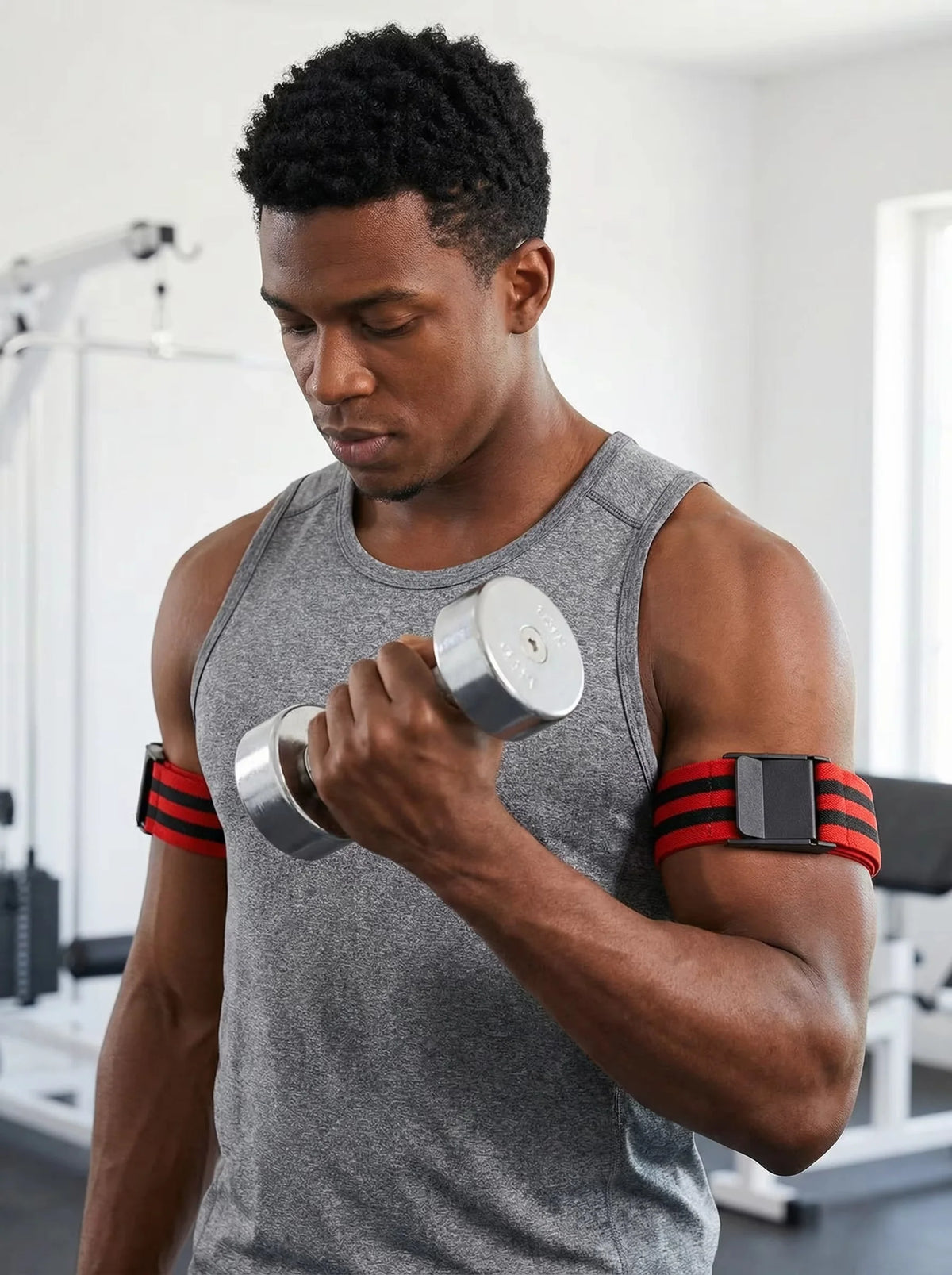 Blood Flow Restriction Bands Adjustable Buckle & Retaining Ring