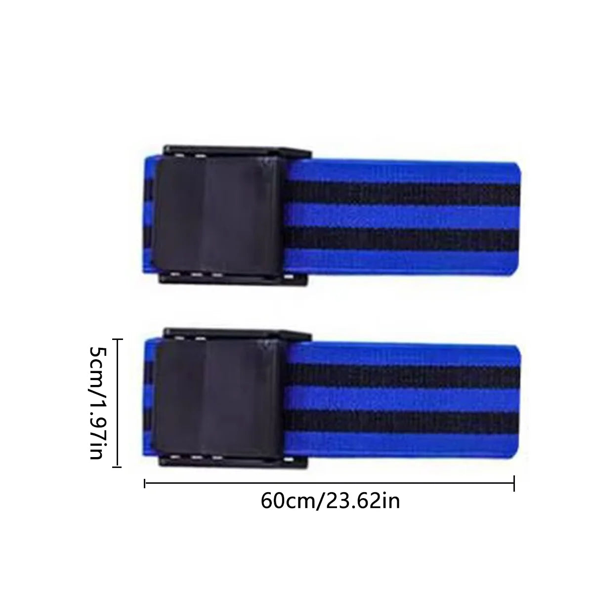 Blood Flow Restriction Bands Adjustable Buckle & Retaining Ring