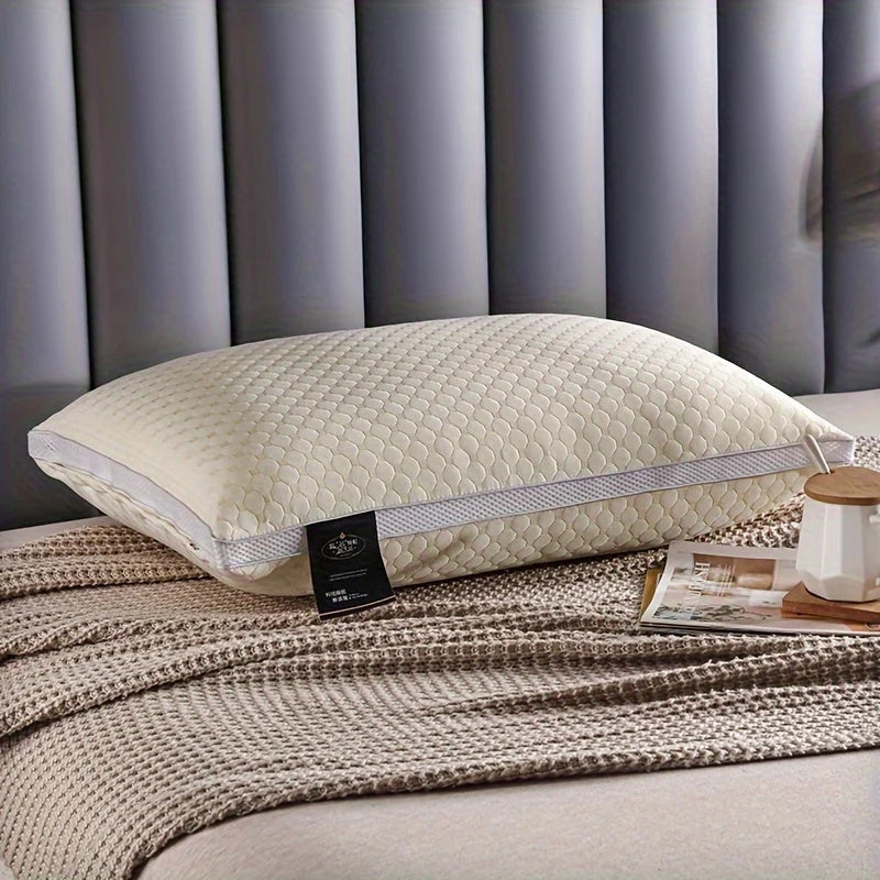 Body Pillow 3D Knit Washable Cover & Hypoallergenic Filling