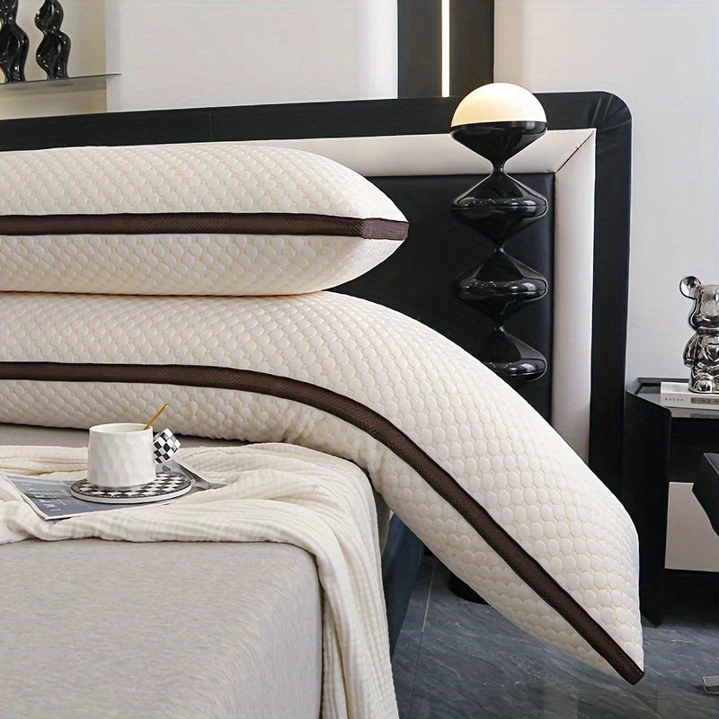 Body Pillow 3D Knit Washable Cover & Hypoallergenic Filling