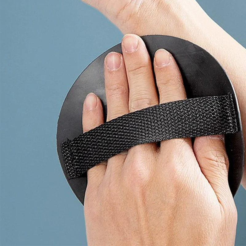 Body Scrub Sponge Exfoliating Handle Strap Three Textures