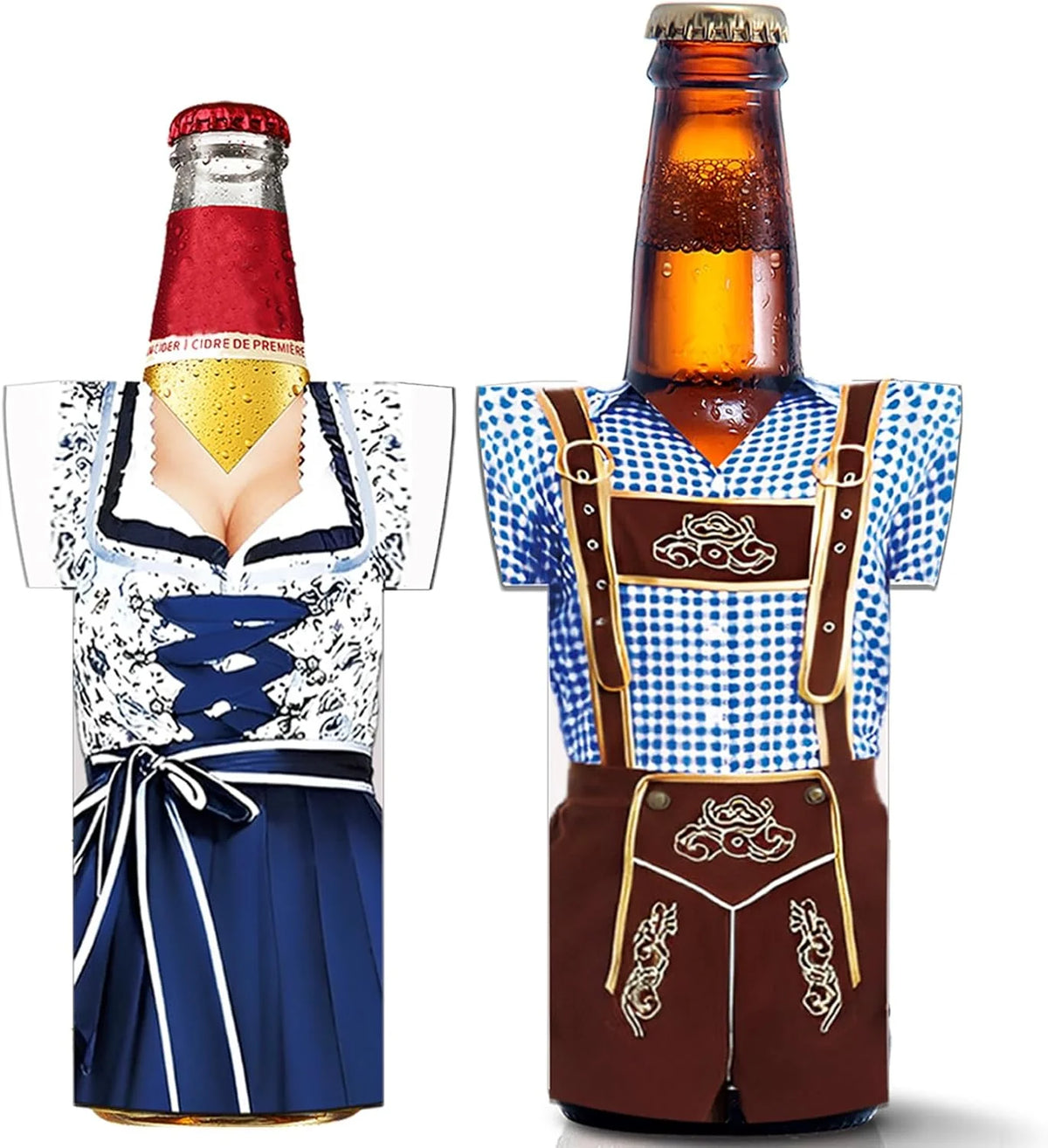 Bottle Cooler Neoprene Insulated Oktoberfest Design