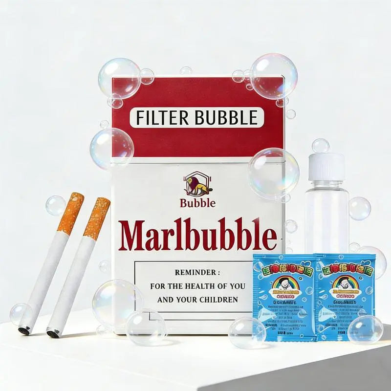 Bubble Blower Toy Cigarette-Inspired Portable Bubble Kit