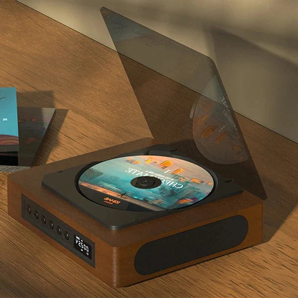 CD Player Wireless Streaming FM Radio Compact Design