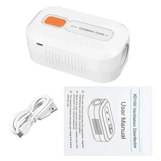 CPAP Cleaning Device Hands-Free Preset Cycle USB Rechargeable