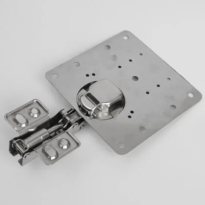 Cabinet Hinge Repair Kit Stainless Steel Tool-Free 10 Pack