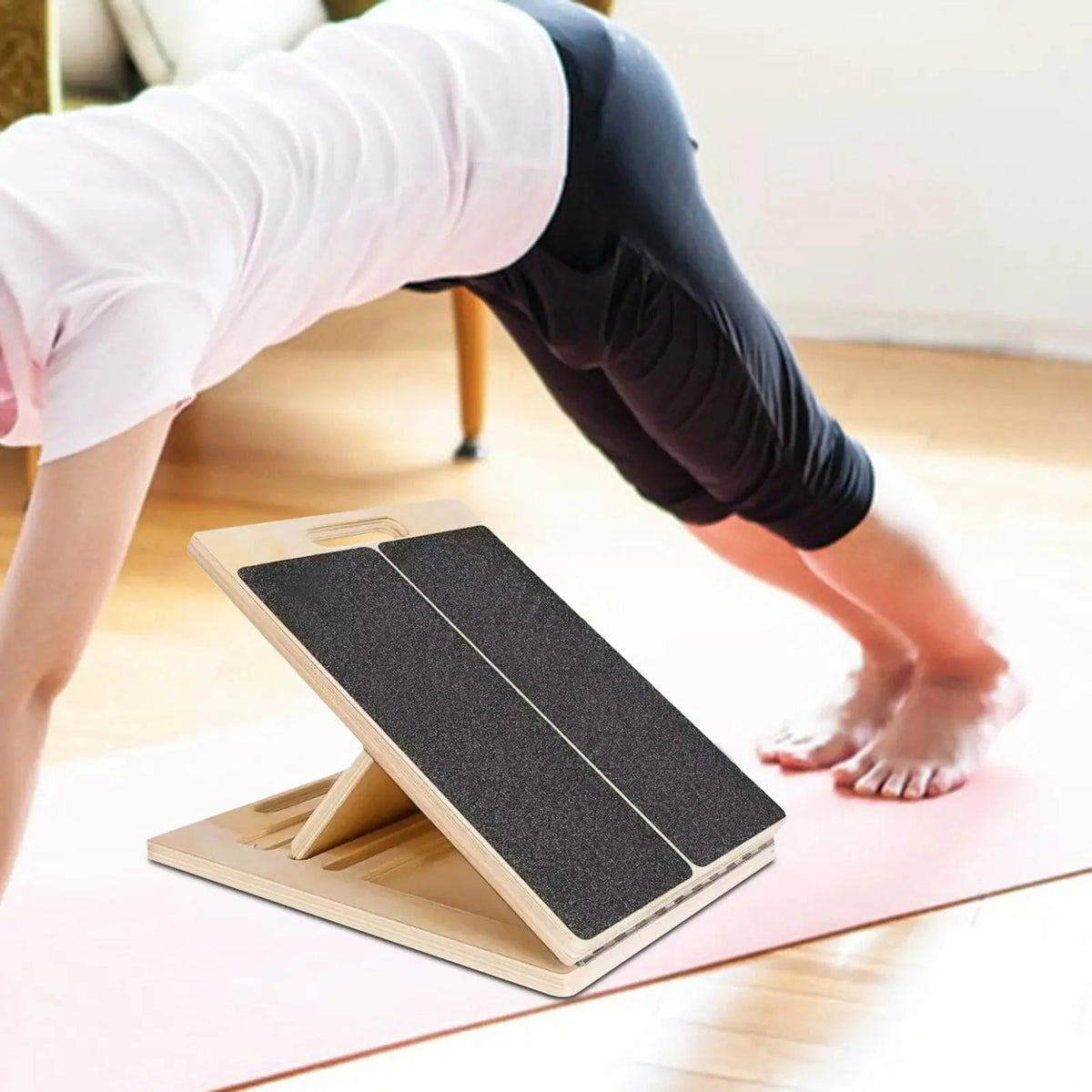 Calf Stretch Board Adjustable Angles Textured Non-Slip