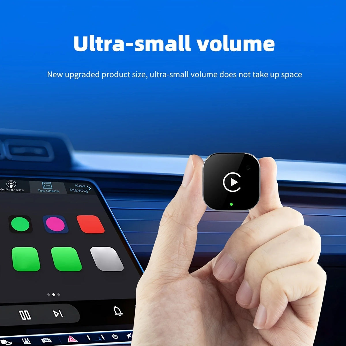 Car Adapter Wireless Plug & Play Auto Pairing