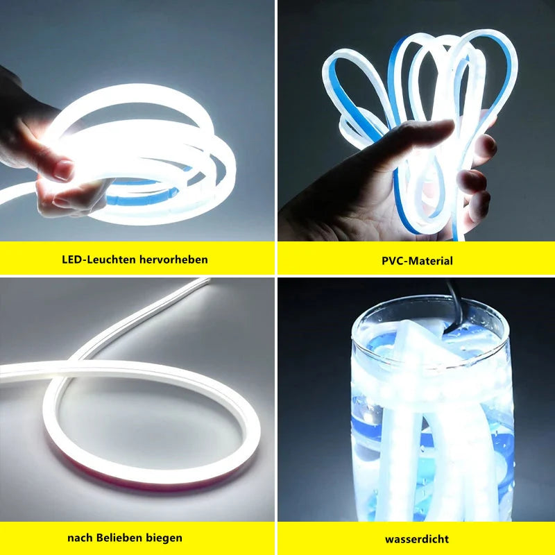 Car Hood LED Strip Flexible Waterproof & Self-Adhesive