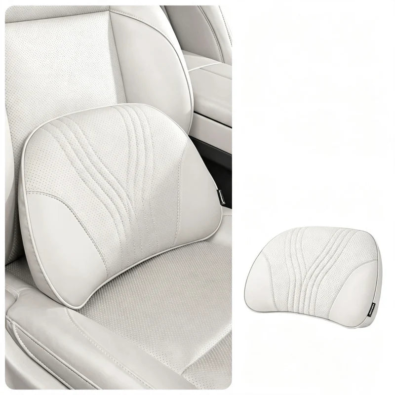 Car Neck Pillow Ergonomic Contour Adjustable Strap