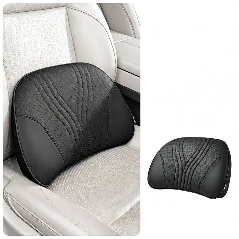 Car Neck Pillow Ergonomic Contour Adjustable Strap