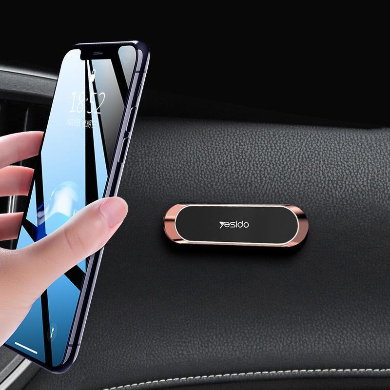 Car Phone Mount Strong Magnetic Hold & 360° Rotation