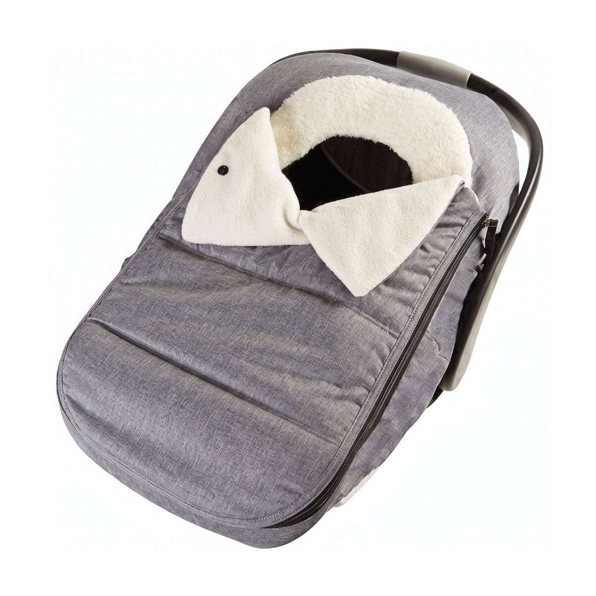 Car Seat & Stroller Cover Fleece-Lined Windproof & Water-Resistant