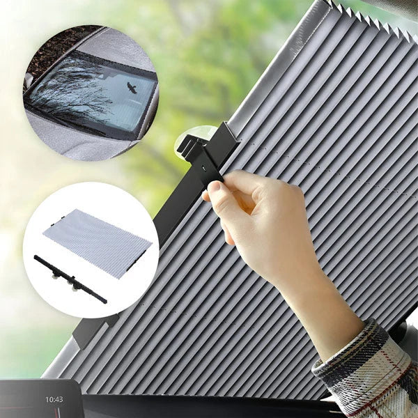 Car Window Sunshade Reflective UV-Blocking Tool-Free Setup