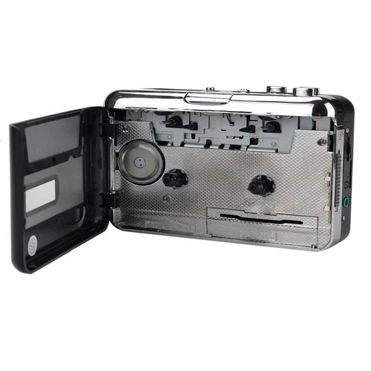 Cassette Tape Converter Real-Time MP3 Digitization USB & Battery Powered
