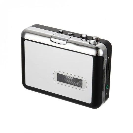 Cassette Tape Converter Real-Time MP3 Digitization USB & Battery Powered