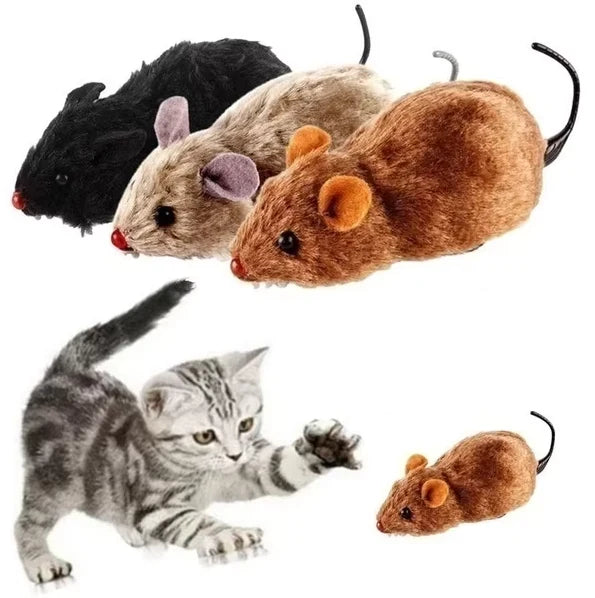 Cat Toy Mouse Automatic Random Motion Battery-Operated