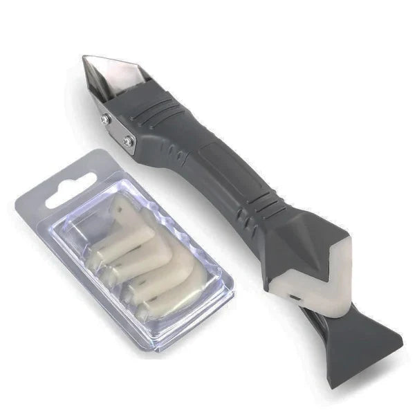 Caulk Removal Tool Stainless Steel Scraper Adjustable Finishing Blade