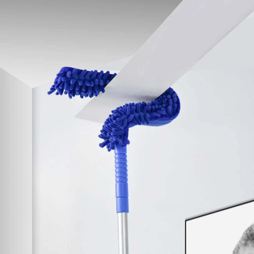 Ceiling Fan Duster Extendable Aluminum Pole Bendable Microfiber Head
