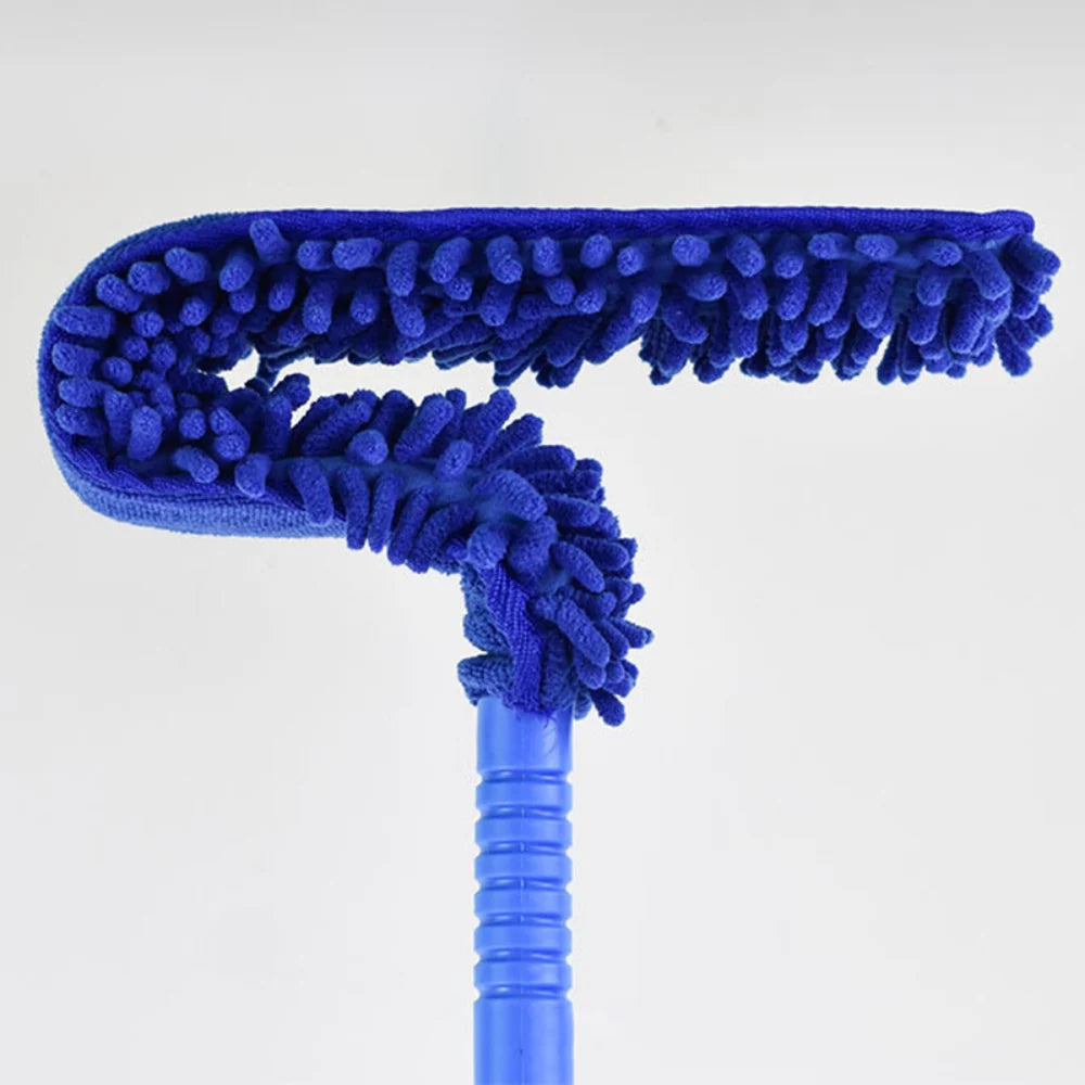 Ceiling Fan Duster Extendable Aluminum Pole Bendable Microfiber Head