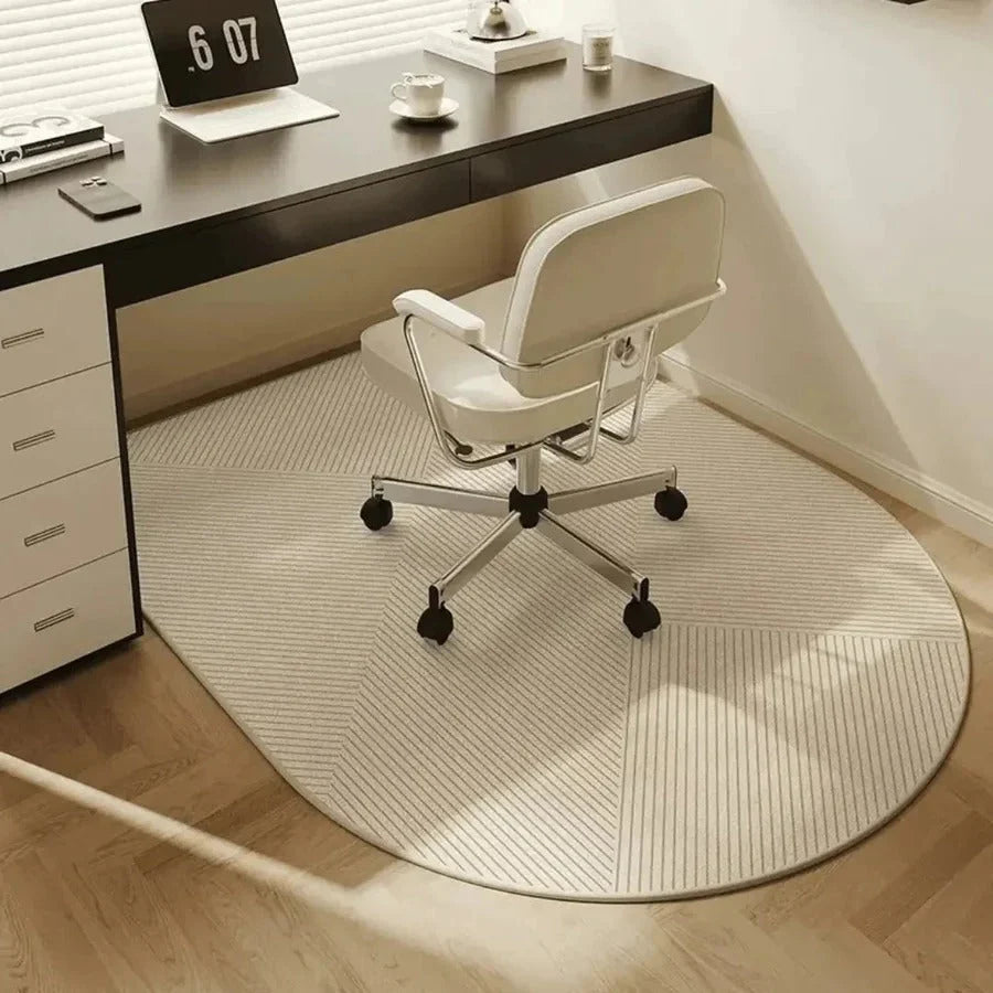 Chair Mat Short-Pile Velour Non-Slip Backing Floor Protector