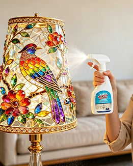 Chandelier & Crystal Cleaner Spray Dries Streak-Free