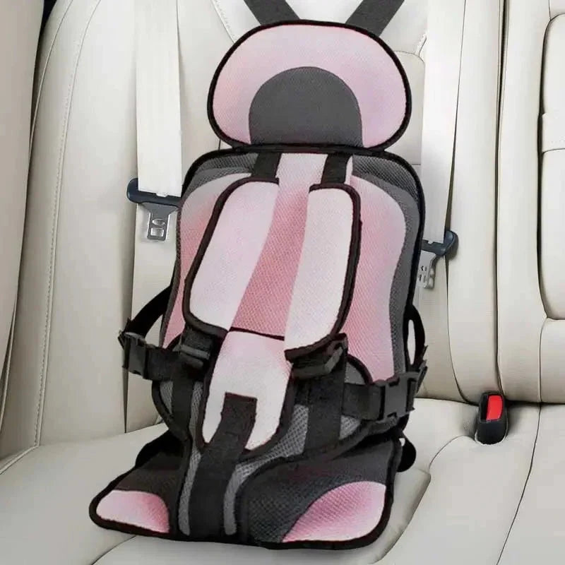 Child Car Booster Seat Integrated Harness Ventilated Non-Slip