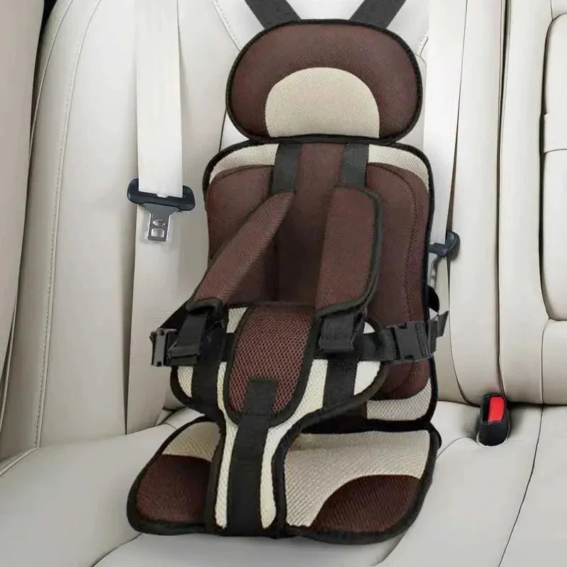 Child Car Booster Seat Integrated Harness Ventilated Non-Slip