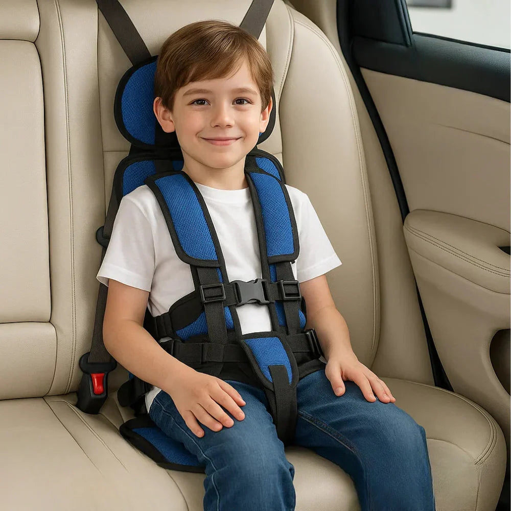 Child Car Seat 5-Point Harness Foldable & Portable