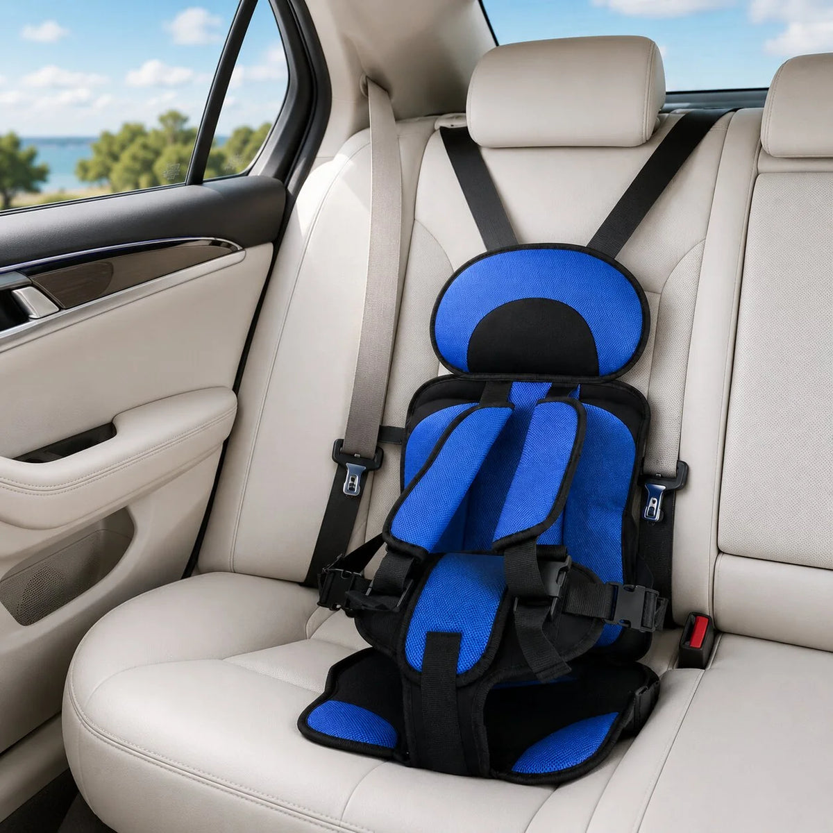 Child Car Seat 5-Point Harness Foldable & Portable