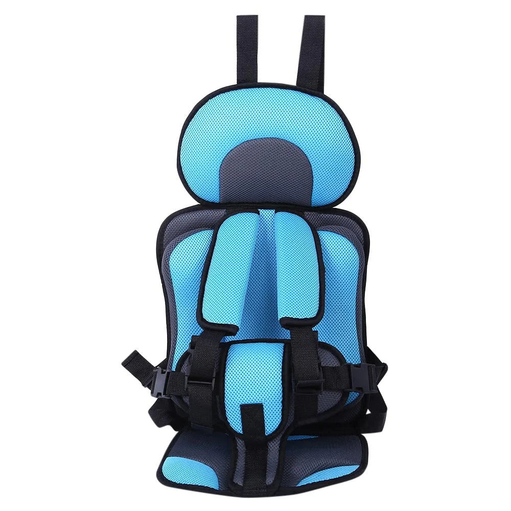 Child Car Seat Adjustable Five-Point Harness Breathable Mesh Travel-Friendly