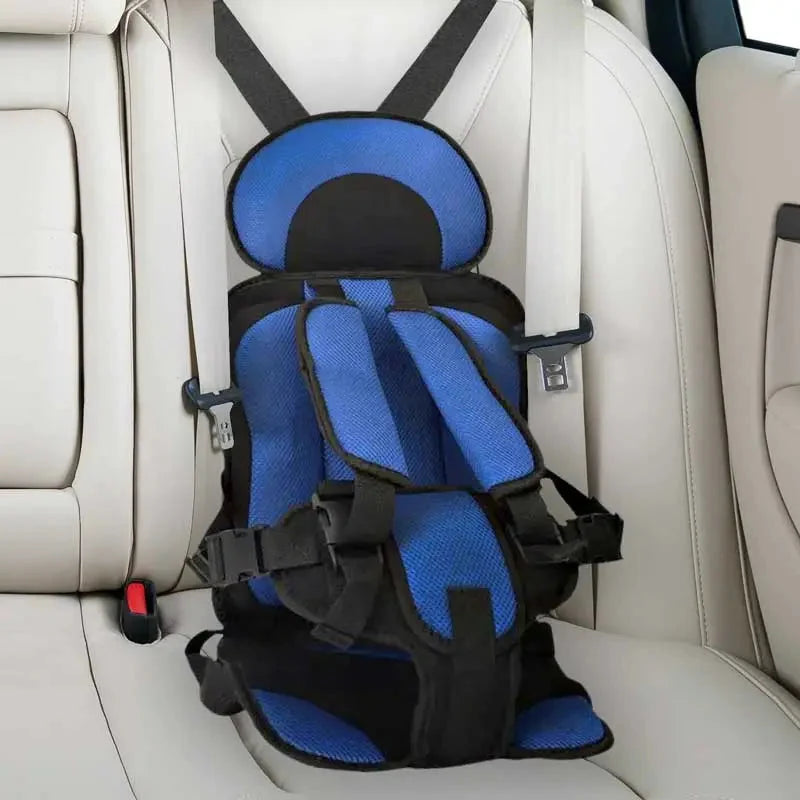 Child Car Seat Adjustable Harness Breathable Padding & Removable Cover