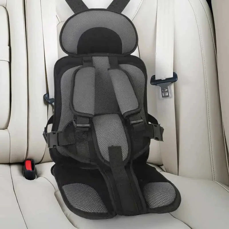 Child Car Seat Adjustable Harness Breathable Padding & Removable Cover