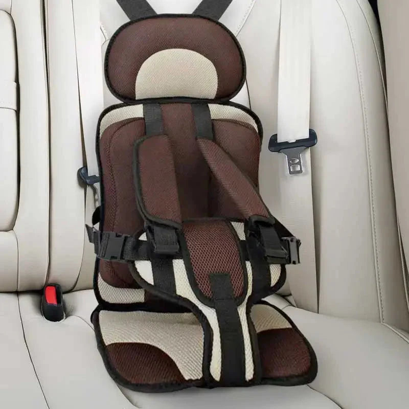Child Car Seat Adjustable Harness Breathable Padding & Removable Cover