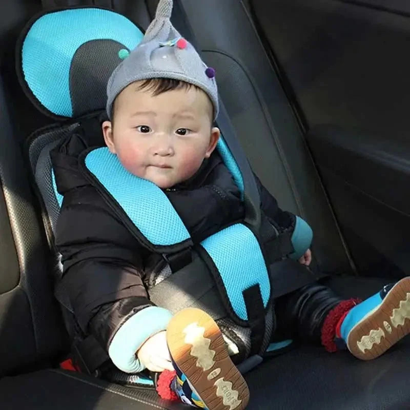 Child Car Seat Adjustable Harness Breathable Padding & Removable Cover