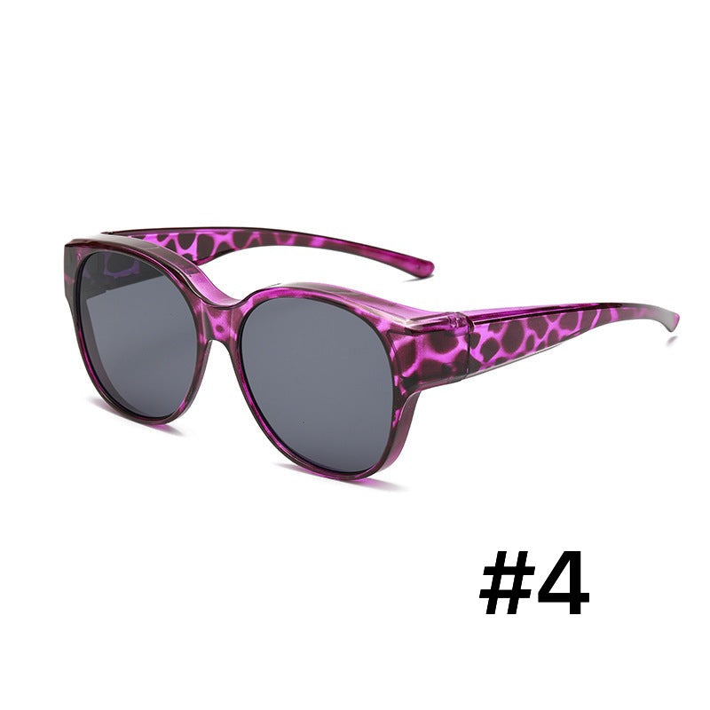 Clip-Over Sunglasses Polarized UV Protection Fits Over Glasses