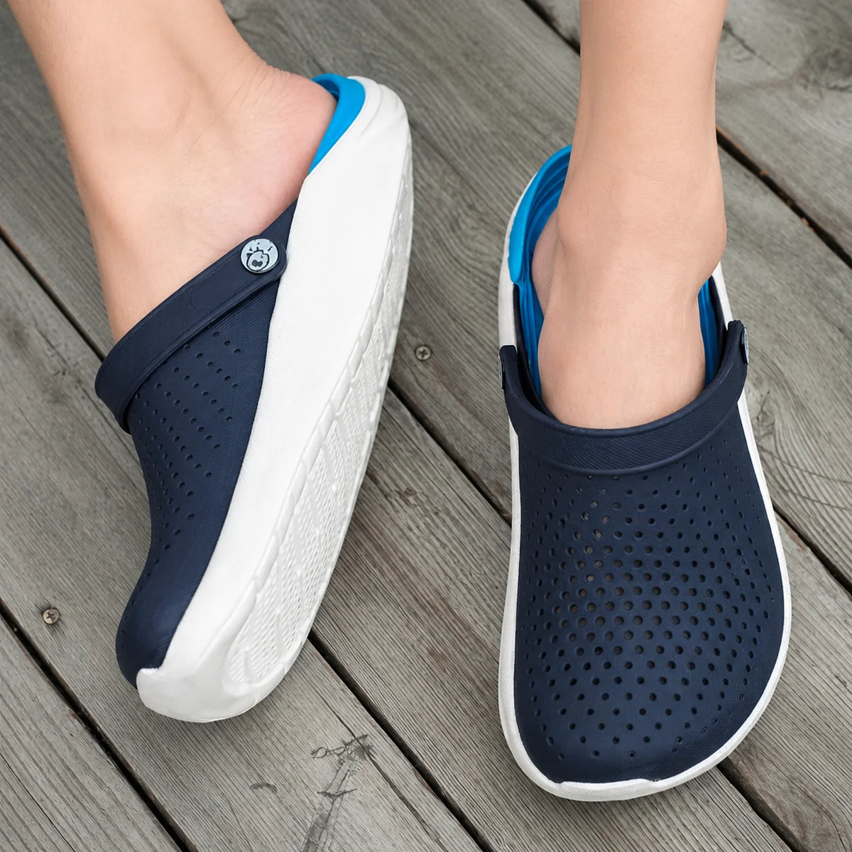Clogs Slip-On Ergonomic Footbed Slip-Resistant Sole