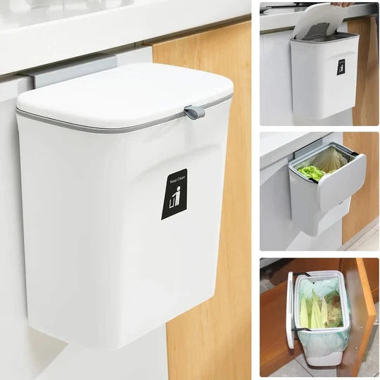 Compost Bin Odor-Sealing Lid 2.4 Gallon Capacity