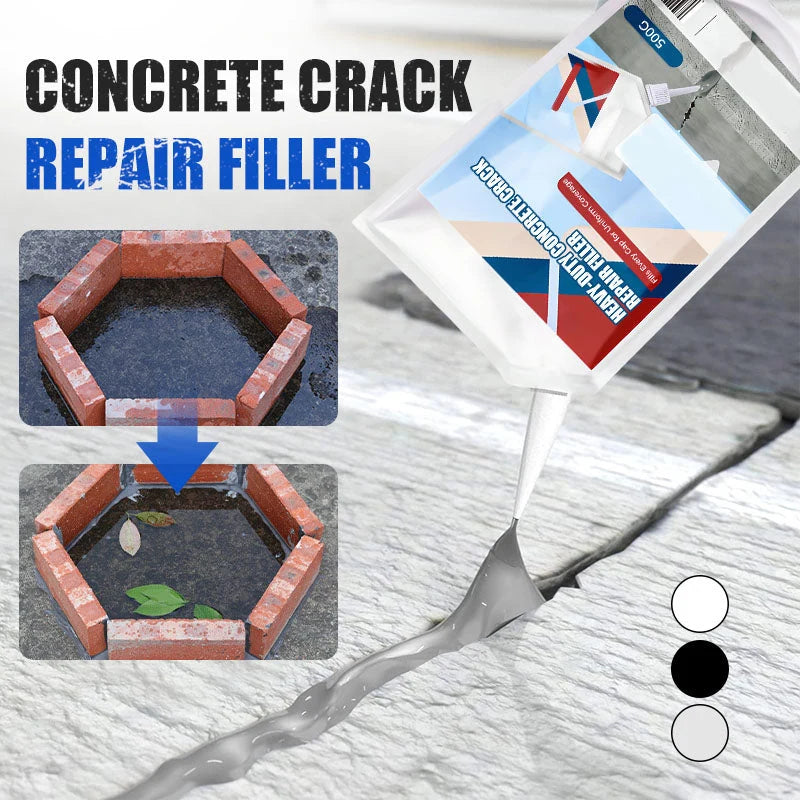 Concrete Crack Filler Precision Applicator & Deep Fill Formula