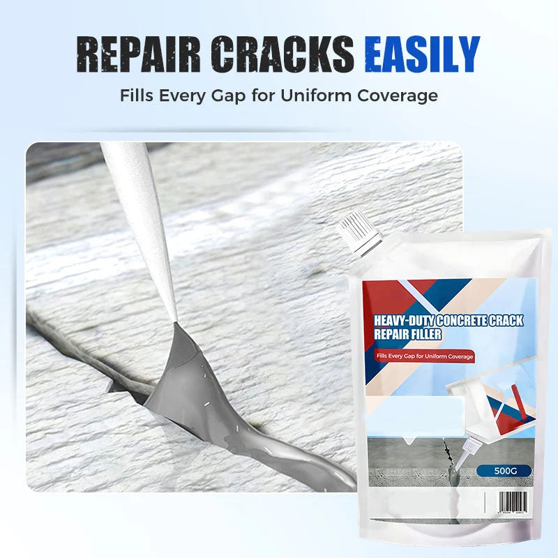 Concrete Crack Filler Precision Applicator & Deep Fill Formula