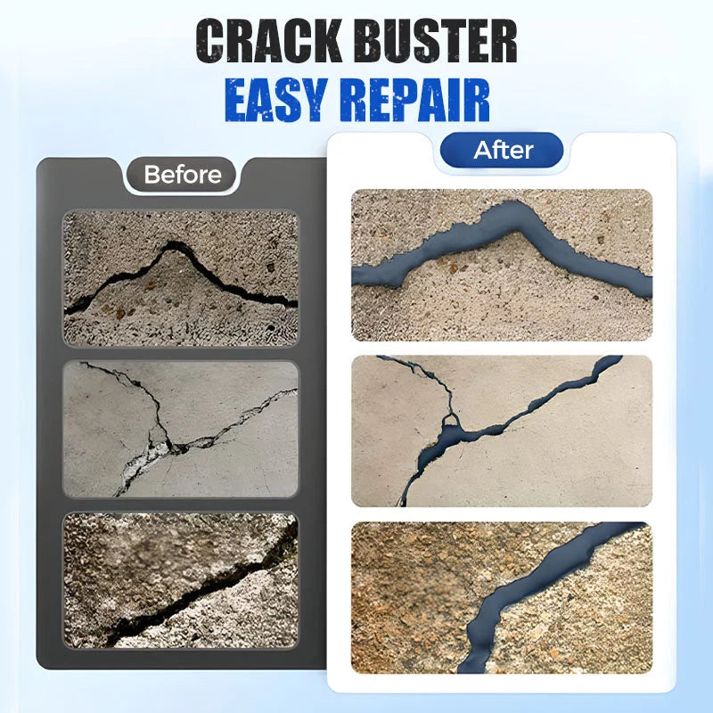 Concrete Crack Filler Precision Applicator & Deep Fill Formula
