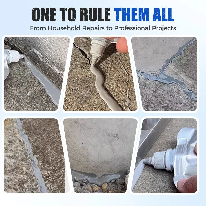 Concrete Crack Filler Precision Applicator & Deep Fill Formula