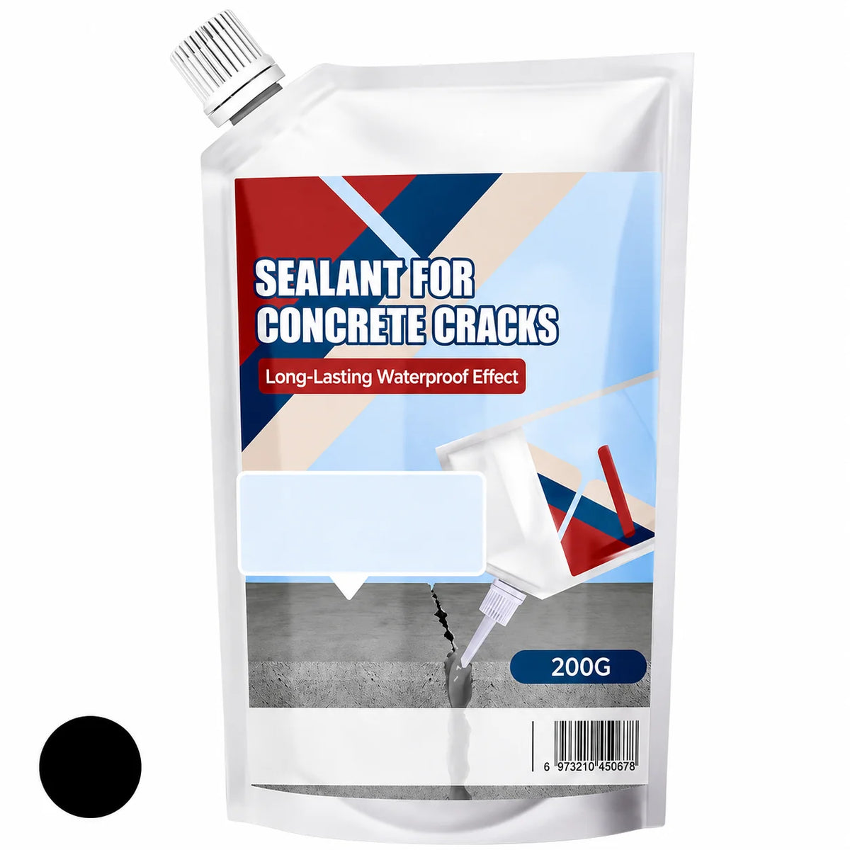 Concrete Crack Sealant Waterproof & Flexible UV-Resistant