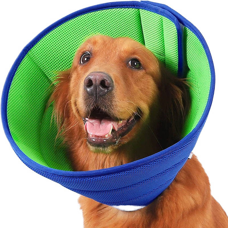 Cone Collar Soft Breathable Mesh Adjustable & Machine Washable