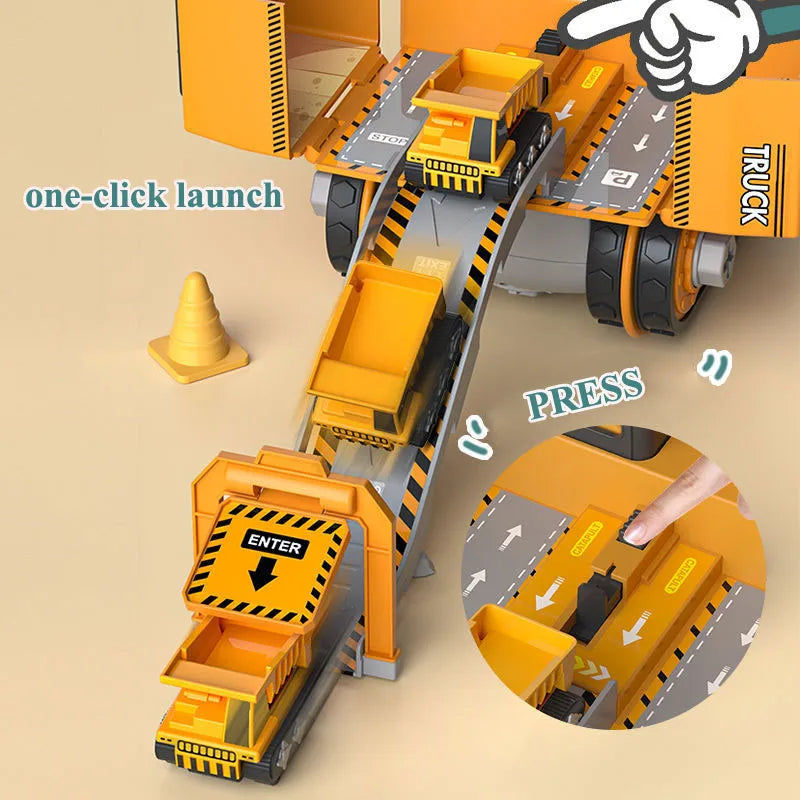 Construction Vehicle Toy Take-Apart Screwdriver & Figure